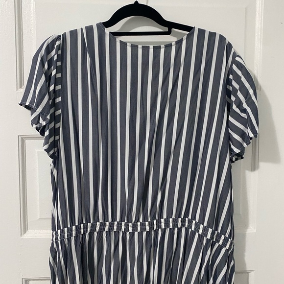A line striped blue and white dress from Old Navy! - Picture 2 of 3